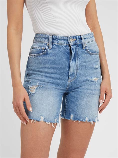 80s Pedal Denim Shorts Guess