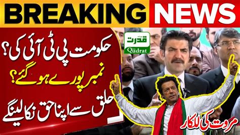 Pti Wins More Seats Finally Imran Khan New Pm Sher Afzal Marwat Press