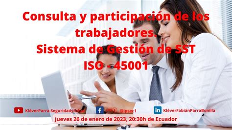 Consulta y Participación de los trabajadores Sistema de Gestión de