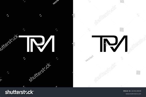 Tpm Letter Logo Design Icon Vector Stock Vector (Royalty Free ...