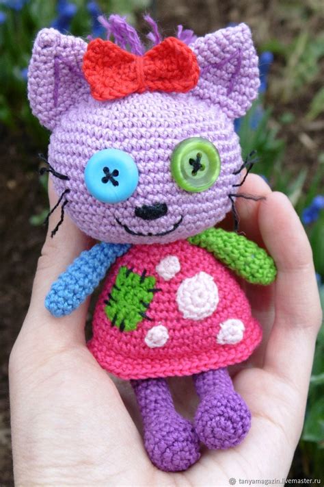 Вязаные куклы Кошечки из мультфильма – купить онлайн на Ярмарке ...