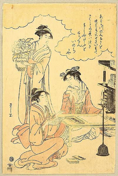 Hosoda Eishi Chobunsai Ukiyo E Of Beauties