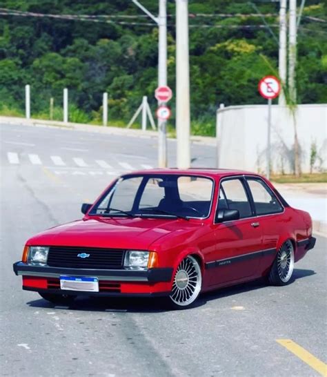 Chevette Rebaixado Vermelho Chevette Rebaixado Chevette Chevete