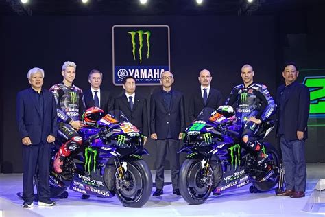 Foto Monster Energy Yamaha Resmikan Tim MotoGP 2023 Di Jakarta