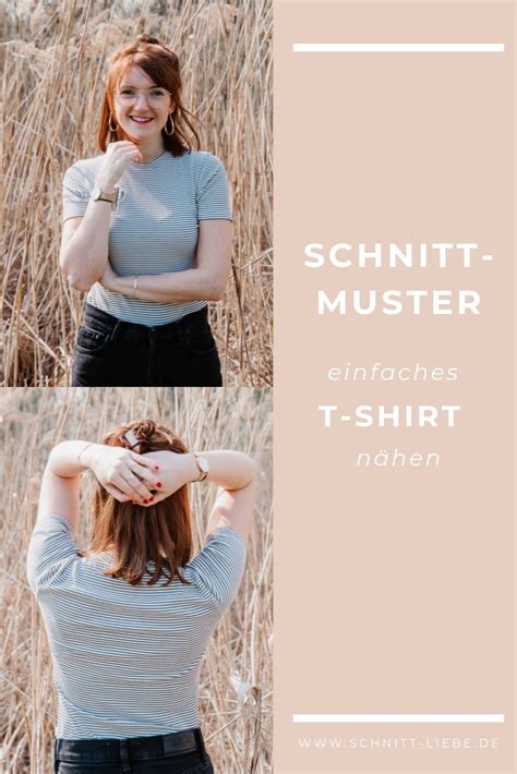 Pdf Schnittmuster Basic T Shirt Gr Nika Studio T Shirt