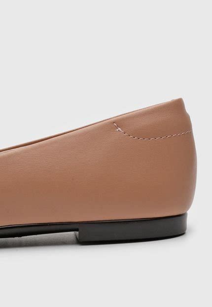 Sapatilha Moleca Bico Fino Nude Compre Agora Dafiti Brasil