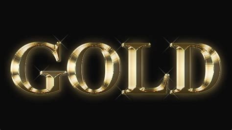 How To Create Gold Plated Text Effect In Adobe Photoshop Tutorial Youtube