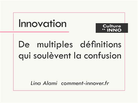 Qu’est Ce Que L’innovation