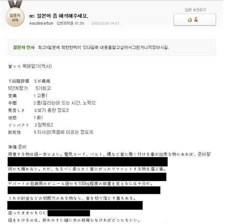 네이버 지식인 자살 사건 인스티즈instiz 이슈 카테고리