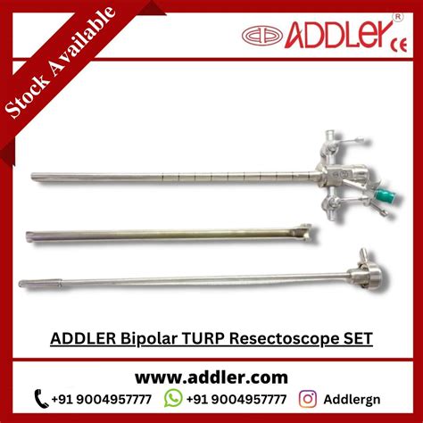 ADDLER Optical Urethrotomy SET with 21Fr Half round sheath - Addler