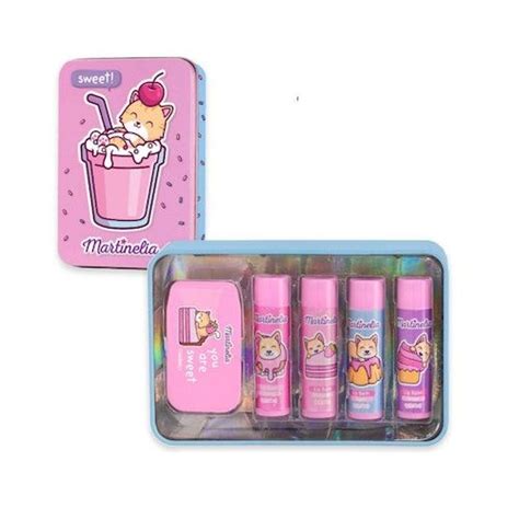 Martinelia Yummy Lip Care Tin Box Lips Lip Care Lip Balm