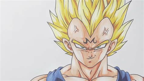 Drawing Majin Vegeta Como Desenhar O Majin Vegeta Como Desenhar Do Zero Youtube