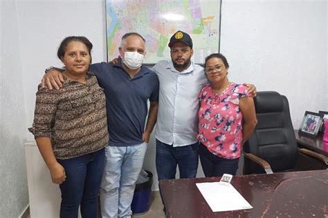 Vereador Edevaldo Neves Recebe Visita De Membros Da Associa O Dos