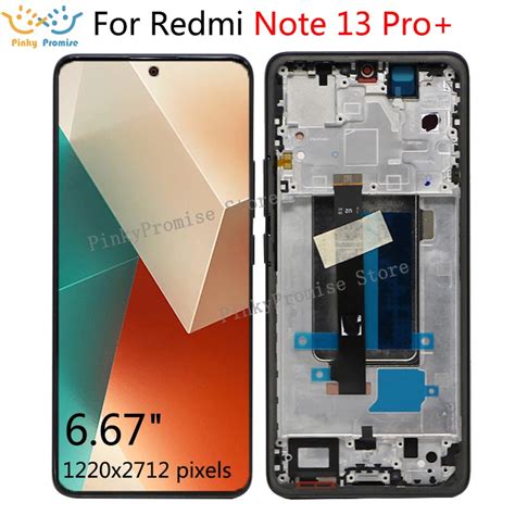 Original For Xiaomi Redmi Note Pro Lcd With Frame Touch Panel