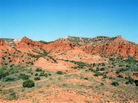 Eroded cliffs: Caprock Canyons State Park, Texas