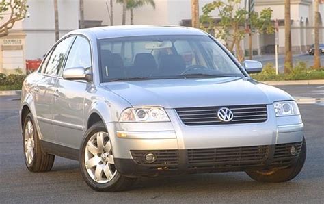 2001 Volkswagen Passat Review And Ratings Edmunds