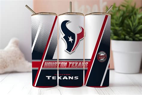 Tumbler Wrap For Houston Texans Etsy