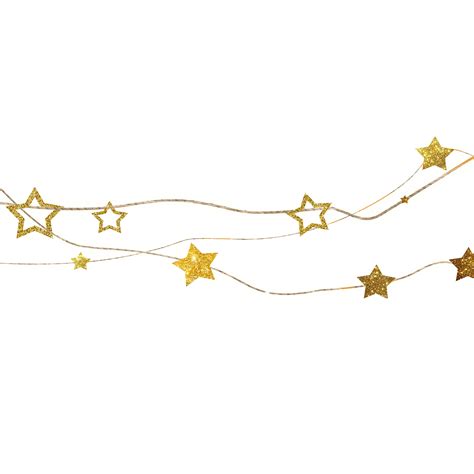 Decora O De Enfeites De Estrelas Corda Png Decora O De Estrela