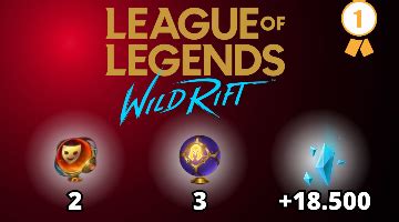 Wild Rift Unranked 2 baús de skin League of Legends Wild Rift