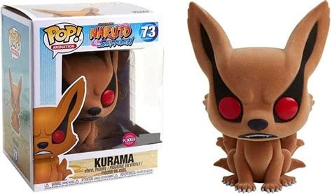 Funko Pop Animation Shonen Jump Naruto Shippuden Kurama Flocked