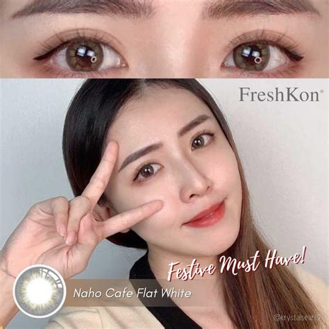 Freshkon Naho Monthly Disposable Color Cosmetic Contact Lenses Pcs