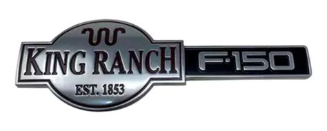 Emblema Ford F 150 King Ranch Nuevo Cualquier Modelo Meses Sin Intereses