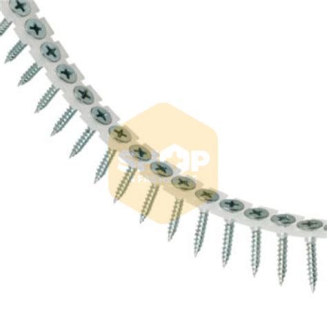 Fine Thread Collated Drywall Screws Bzp Shop Fasteners