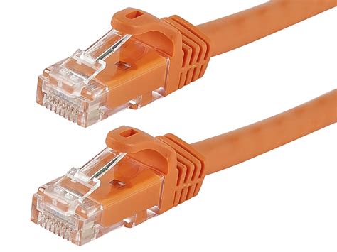 Monoprice Flexboot Cat6 Ethernet Patch Cable Network Internet Cord