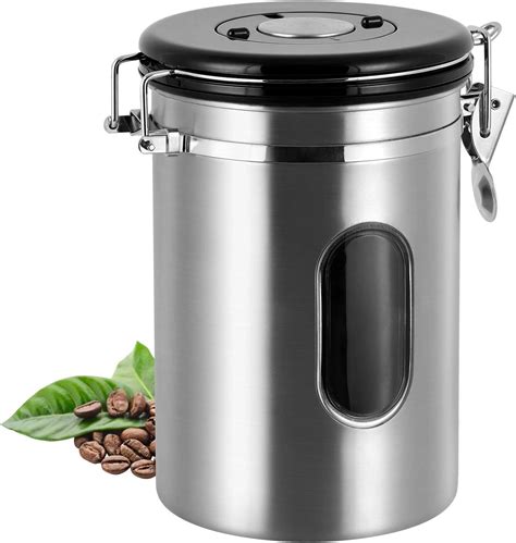 Coffee Canister Stainless Steel Airtight Coffee Container