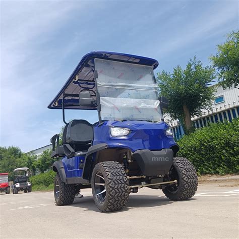 5kw Motor 72V120ah Lithium Battery High Power Electric Golf Cart 2