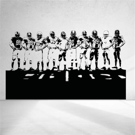 Football Wall Decals - Etsy