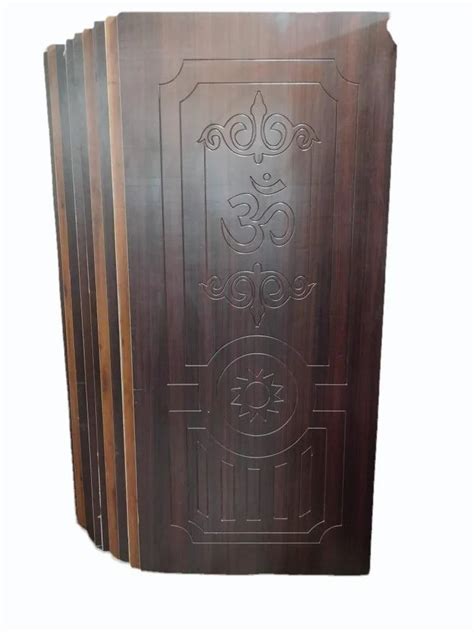 Brown Wooden Flush Door For Home Height 80 Inch At Rs 300 Sq Ft In