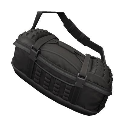 Black MLTRY Duffel Bag 1 0 Roblox Item Rolimon S