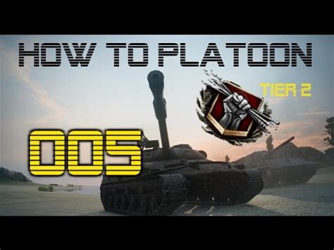 World Of Tanks German Deutsch How To Platoon