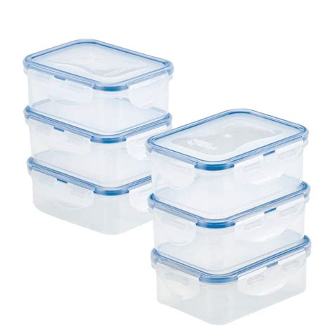 Lock Lock Easy Essentials Piece Rectangular Storage Container Set