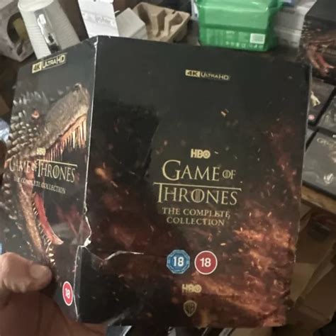 GAME OF THRONES The Complete Series 4K UHD Blu Ray Various 120 00