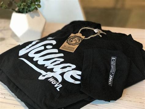 The Village Tees Blue Ion