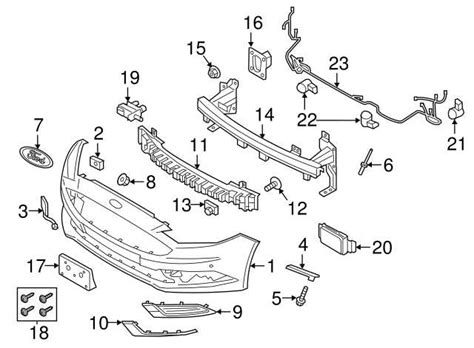 Visualizing The Inner Workings Of A 2006 Ford Fusion A Comprehensive Parts Diagram