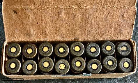 Wwii Ww2 German 9mm Ammunition 1944 Am” Hirtenberger Excellent