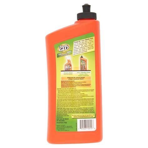 Orange Glo Hardwood 4 In 1 Monthly Polish 24 Fl Oz High Gloss Floor