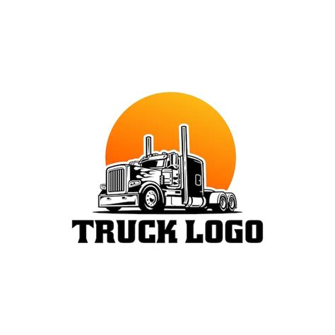 Premium Vector Trucking Company Logo Template Premium Vector Logo Design Isolated Ready Made