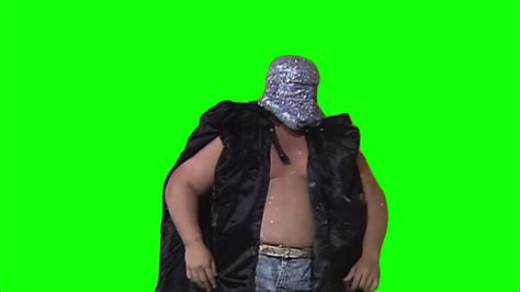 The Shockmaster Falling Green Screen Youtube