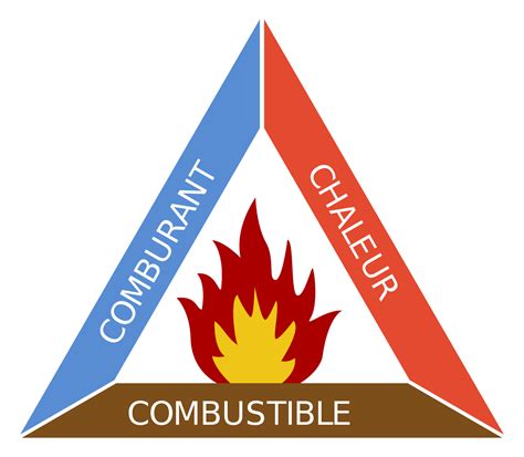 Le feu types et réactions