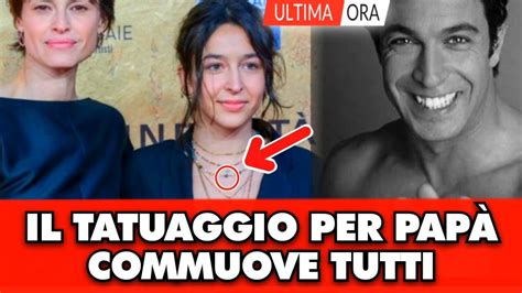 Pietro Taricone Il Tatuaggio Della Figlia Sophie Commuove Tutti Ecco