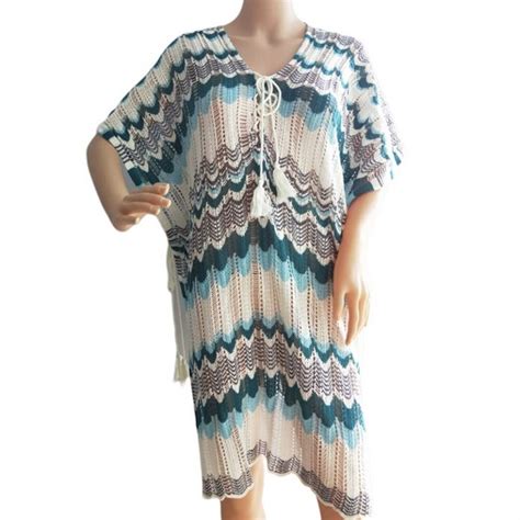 Loose Lace Crochet Bikini Cover Ups Beach Dress Power Day Sale