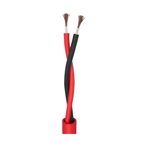 ELAN 272151R Câble d alarme incendie LSZH 2 x 1 50 mm² rouge