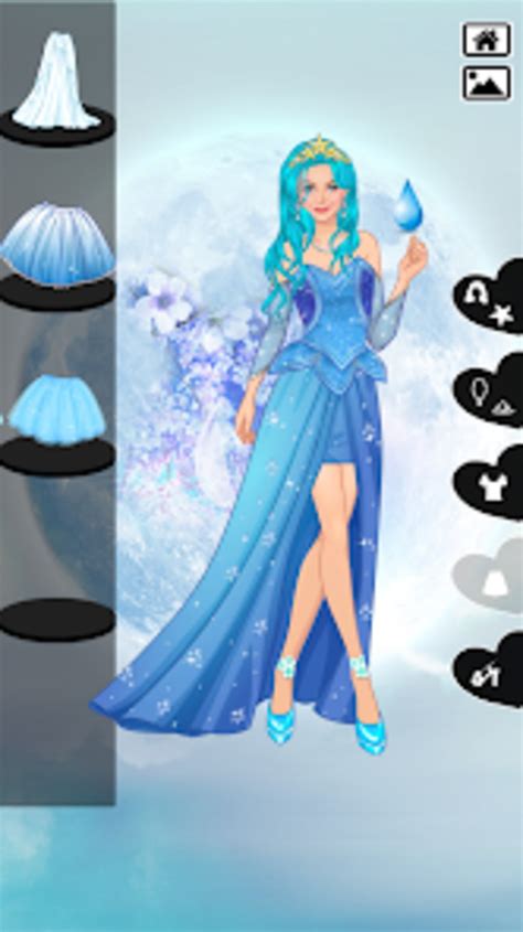 Android 용 Element Princess Dress Up Game 다운로드