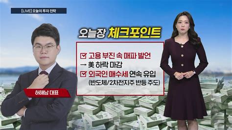 시황중계 오전 장 투자전략 흔들리는 美 증시 한국도 따라갈까 Sbs Biz