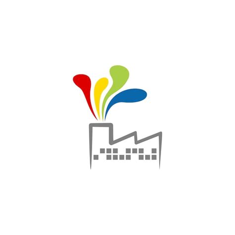 Premium Vector Industry Factory Logo