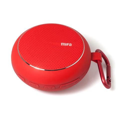 Wholesale MiFa Outdoor Bluetooth Speaker Red price at NIS-Store.com